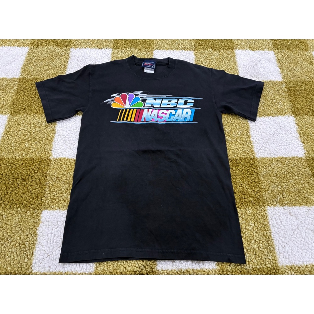 NBC NASCAR Experience Store Graphic T-Shirt Black Small Racing Fan Tee